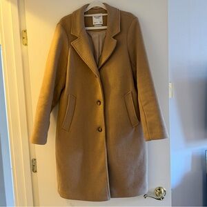 Abercrombie Wool Dad Coat - Medium